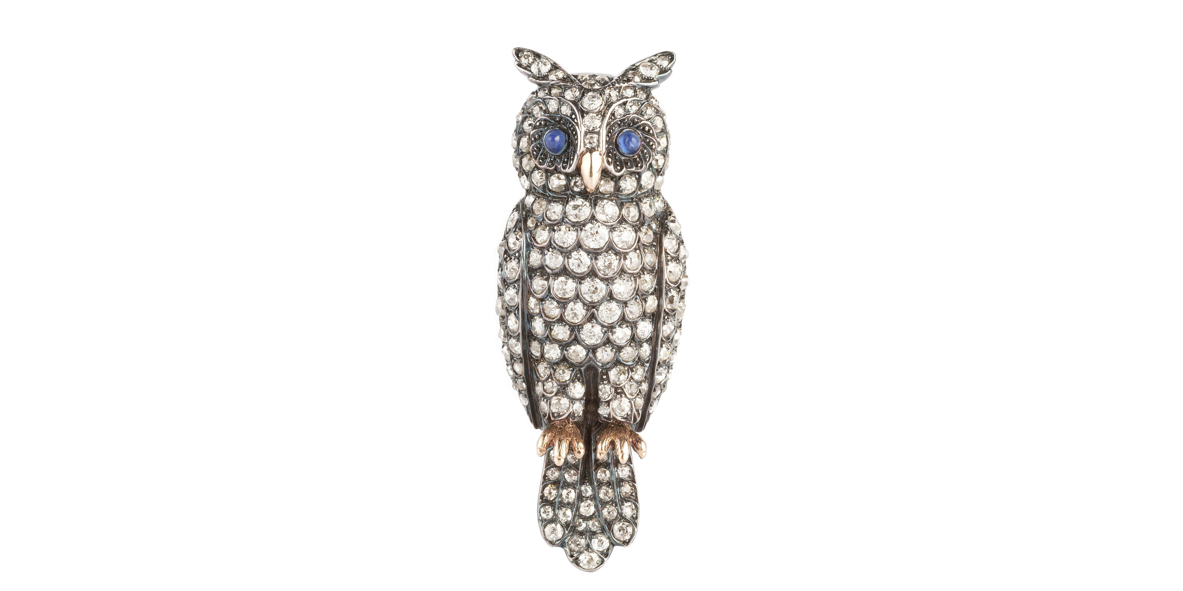 Diamond and Sapphire Owl Gets Bidders in a Flap at Mallams Oxford
